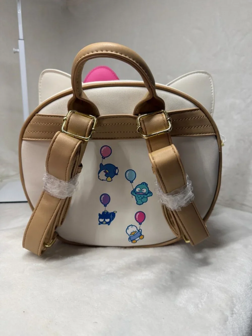 Hello Kitty Her Universe Backpack + Sanrio Charms + New Wallet + DIY Pen Bundle